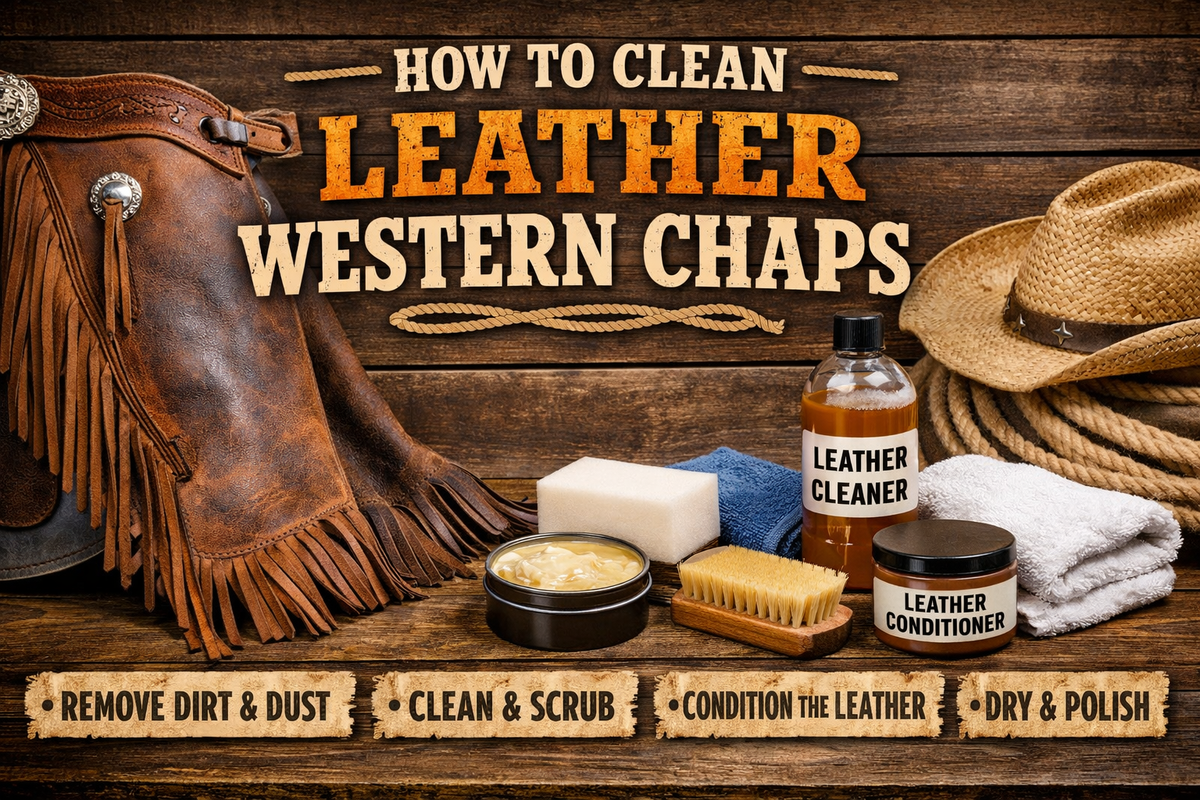How to Clean Leather Western Chaps - Wild West Wears