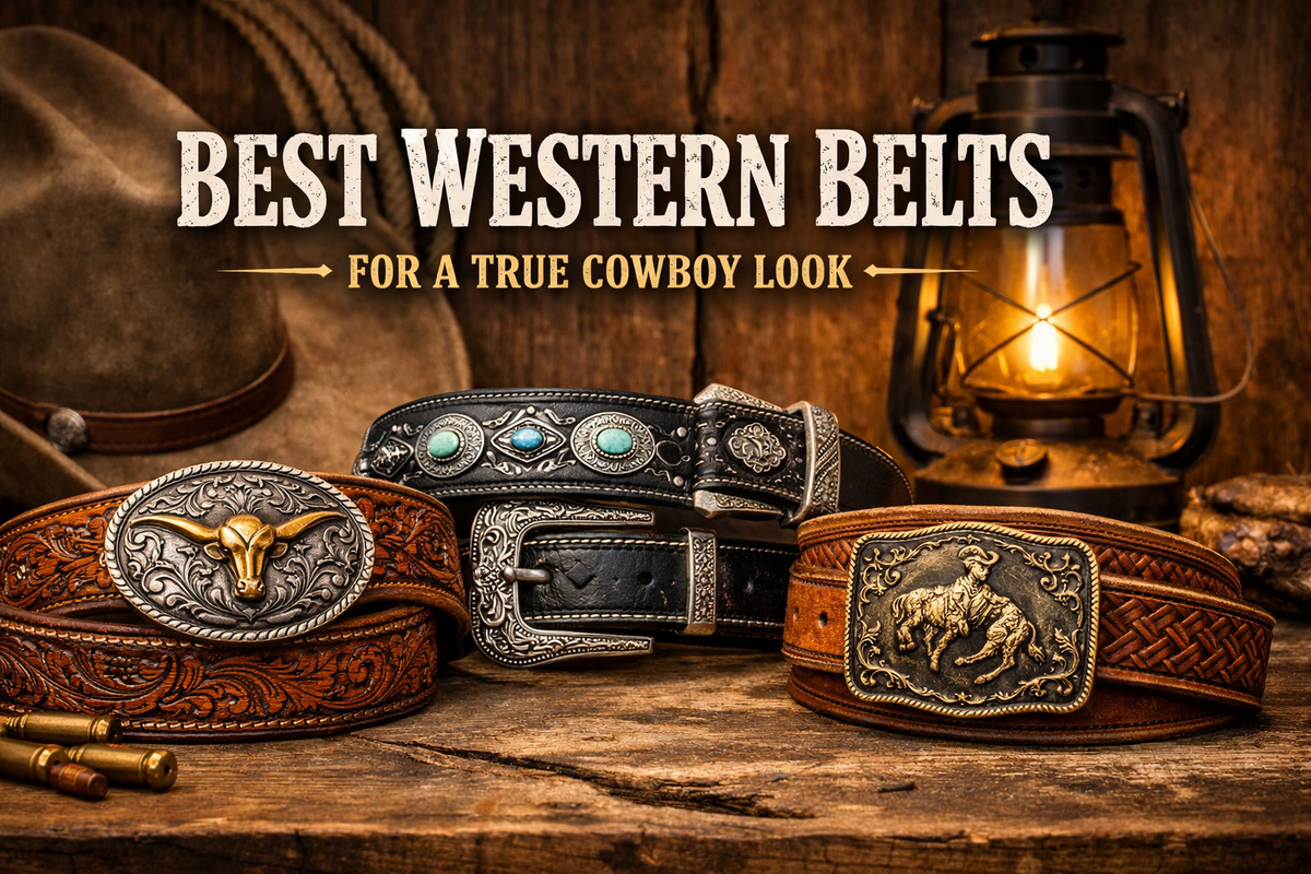 Best Western Belts for a True Cowboy Look - Wild West Wears