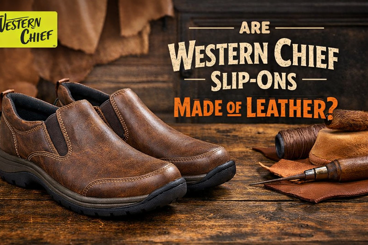 Are Western Chief Slip-Ons Made of Leather? - Wild West Wears