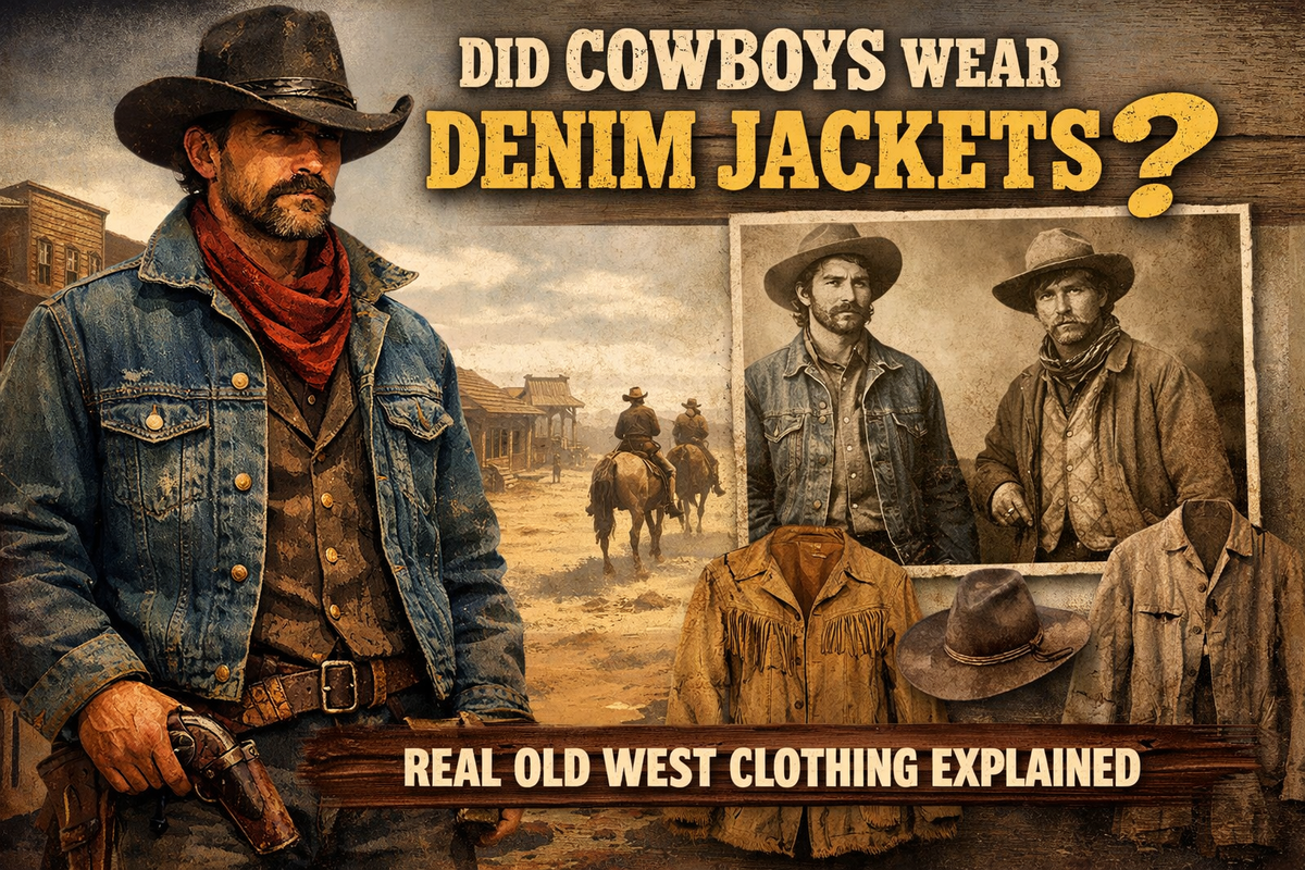 Did Cowboys Wear Denim Jackets? Real Old West Clothing Explained - Wild West Wears