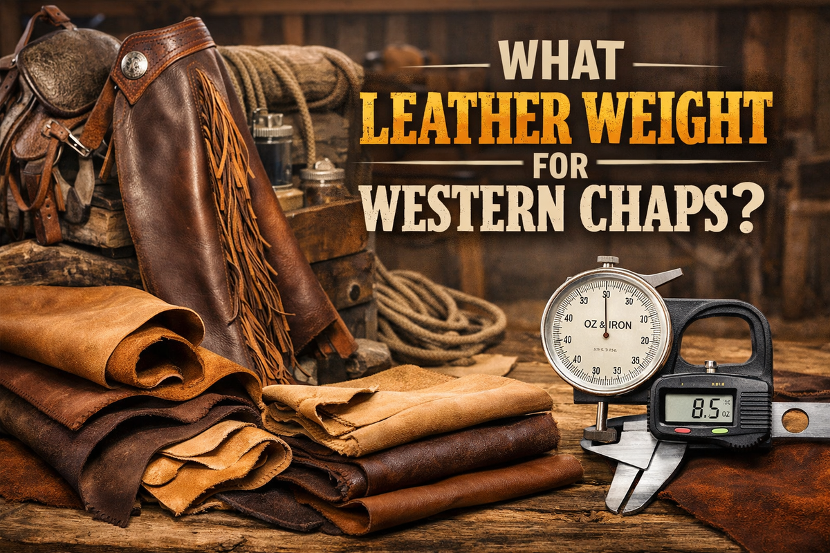 What Leather Weight for Western Chaps? - Wild West Wears