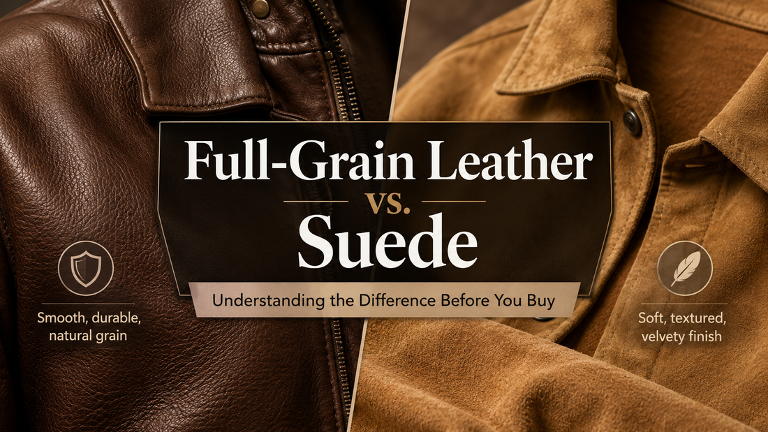 Full-Grain Leather vs. Suede: Understanding the Difference Before You Buy - Wild West Wears