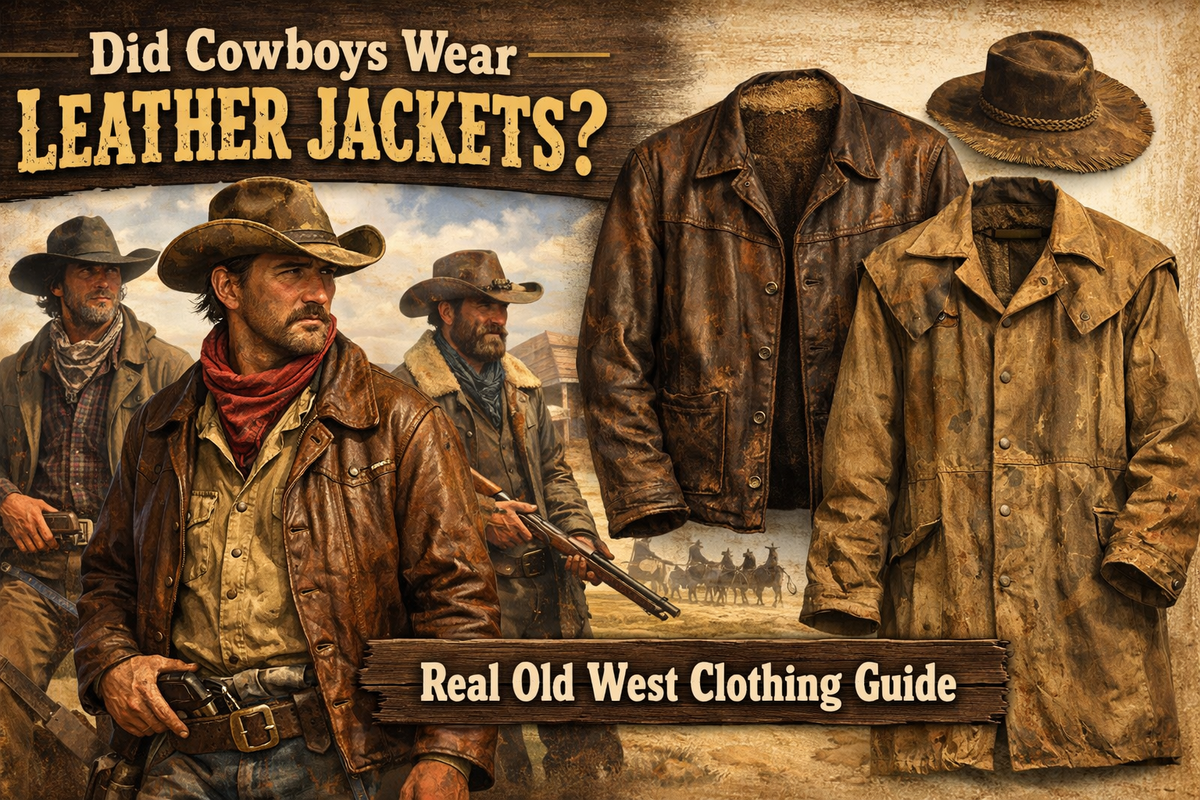 Did Cowboys Wear Leather Jackets? - Wild West Wears