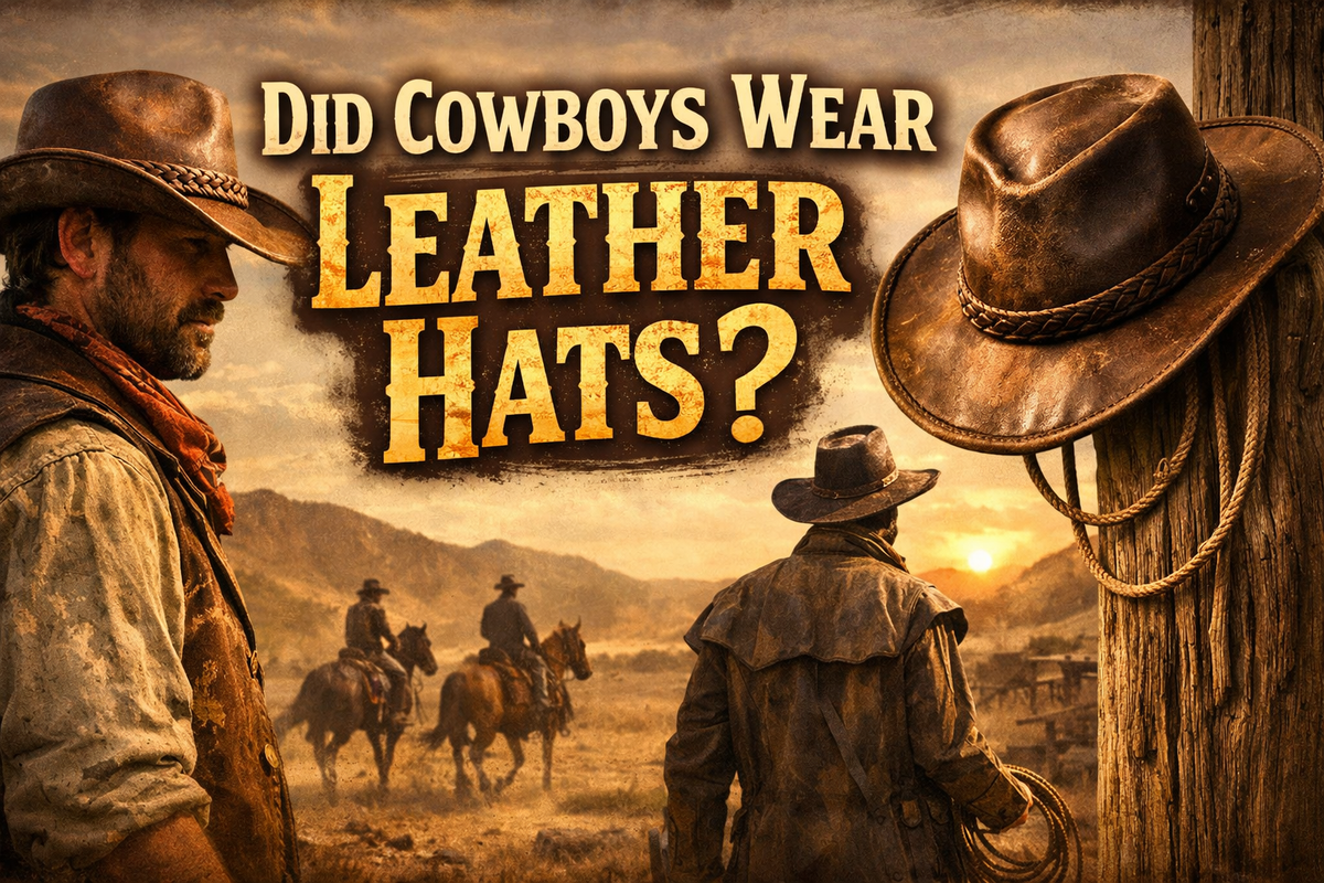 Did Cowboys Wear Leather Hats? - Wild West Wears