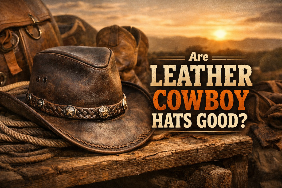 Are Leather Cowboy Hats Good? - Wild West Wears