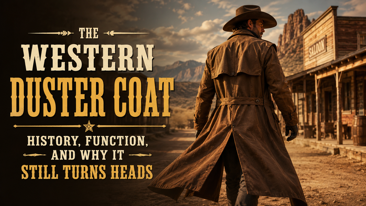 The Western Duster Coat: History, Function, and Why It Still Turns Heads - Wild West Wears