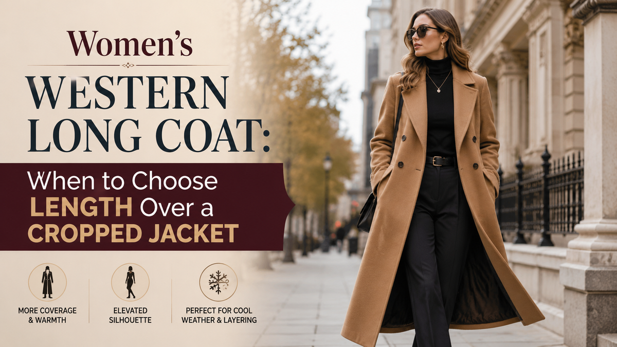 Women's Western Long Coat: When to Choose Length Over a Cropped Jacket - Wild West Wears
