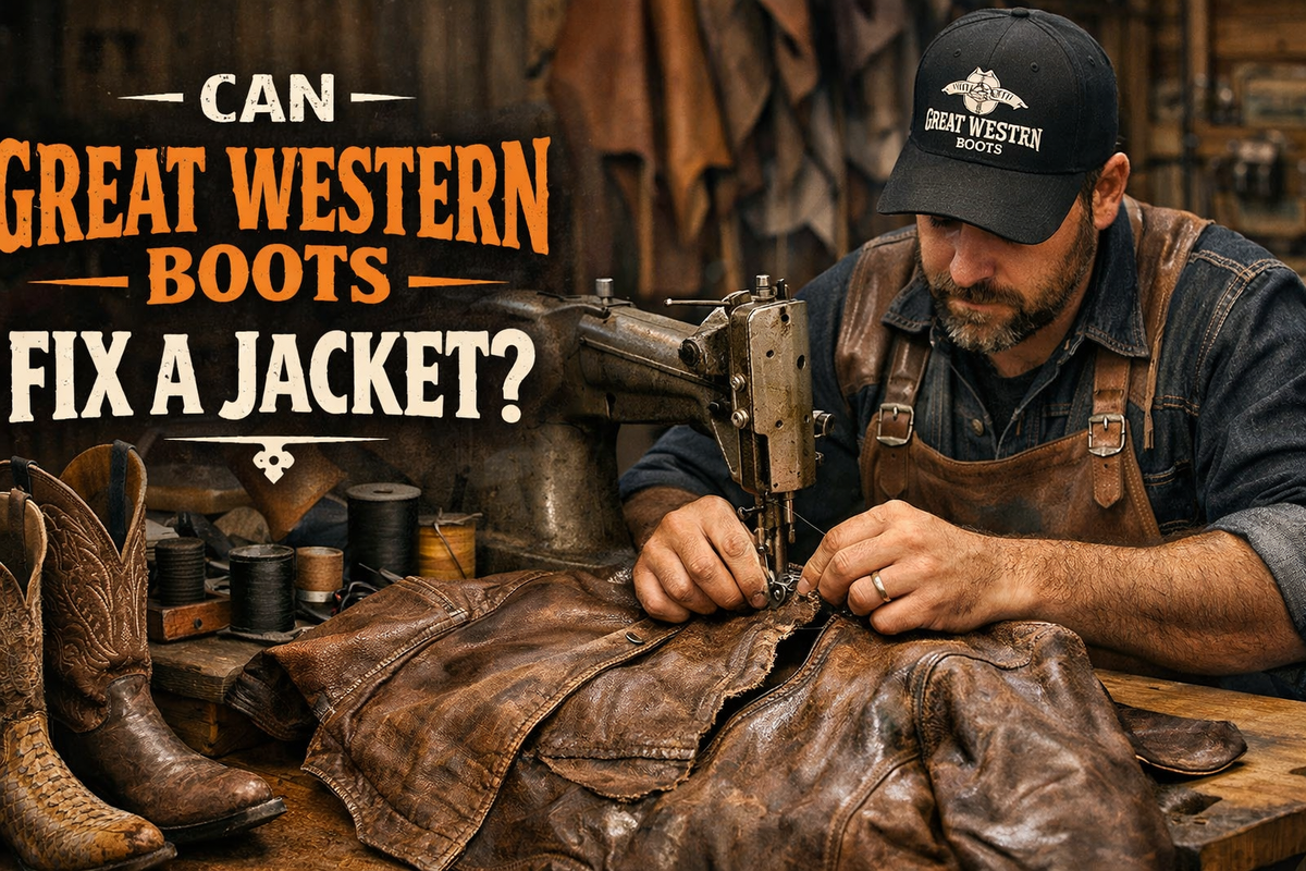 Can Western Boot Makers Fix a Leather Jacket? - Wild West Wears
