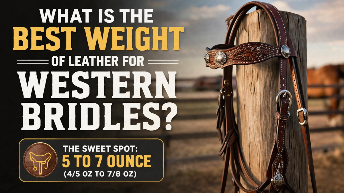 What Is the Best Weight of Leather for Western Bridles? - Wild West Wears