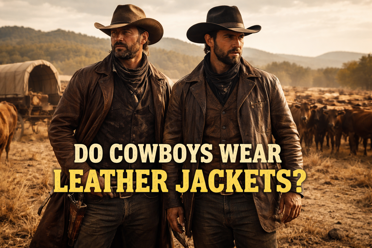 Do Cowboys Wear Leather Jackets? - Wild West Wears