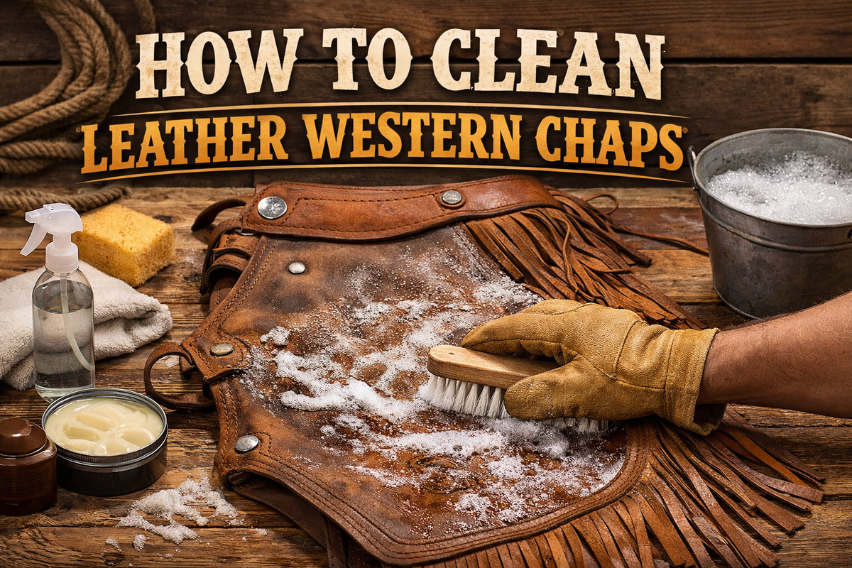 How to Clean Leather Western Chaps - Wild West Wears