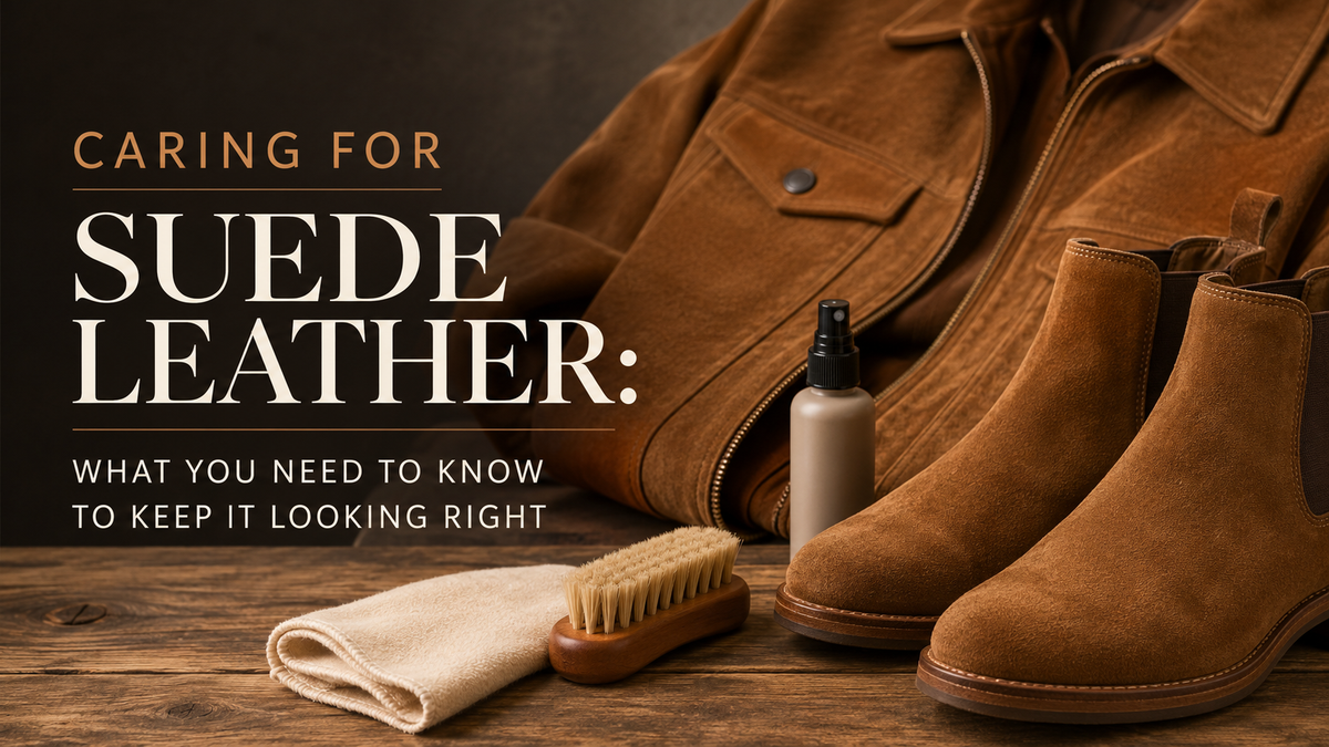 Caring for Suede Leather: What You Need to Know to Keep It Looking Right - Wild West Wears