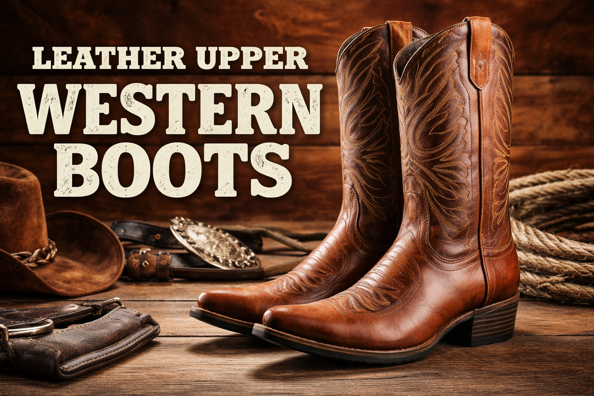 What Does “Leather Upper” Mean in Western Boots? - Wild West Wears