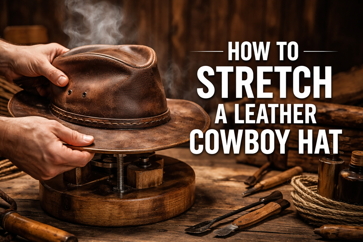 Can You Stretch a Leather Cowboy Hat? - Wild West Wears
