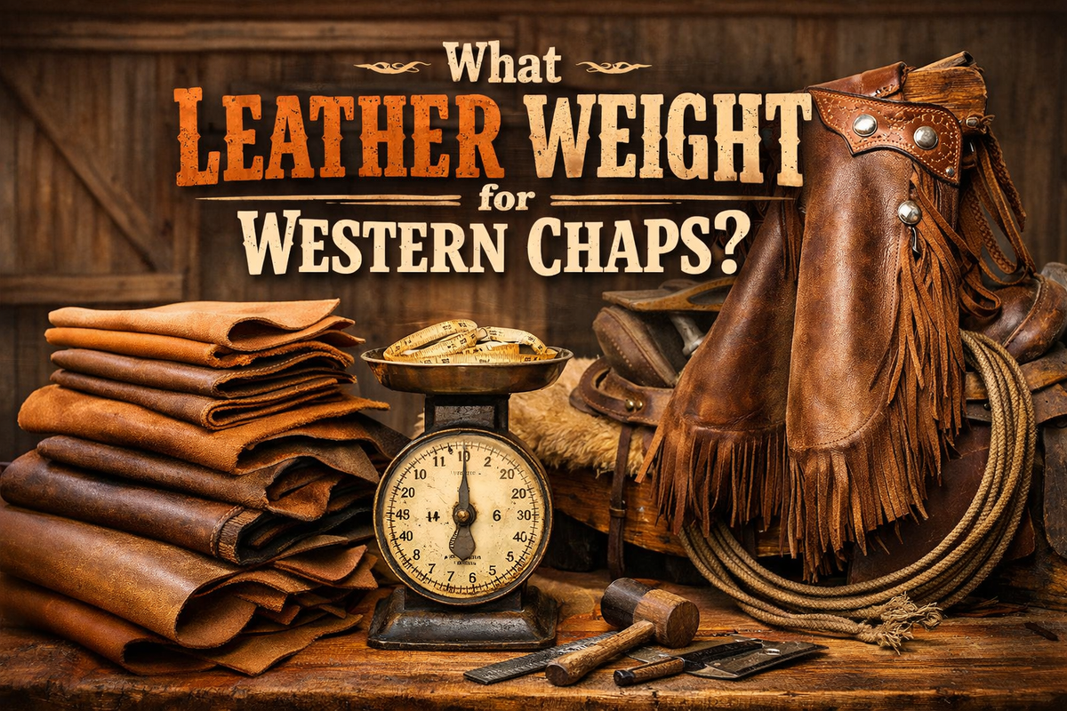 What Leather Weight for Western Chaps? - Wild West Wears