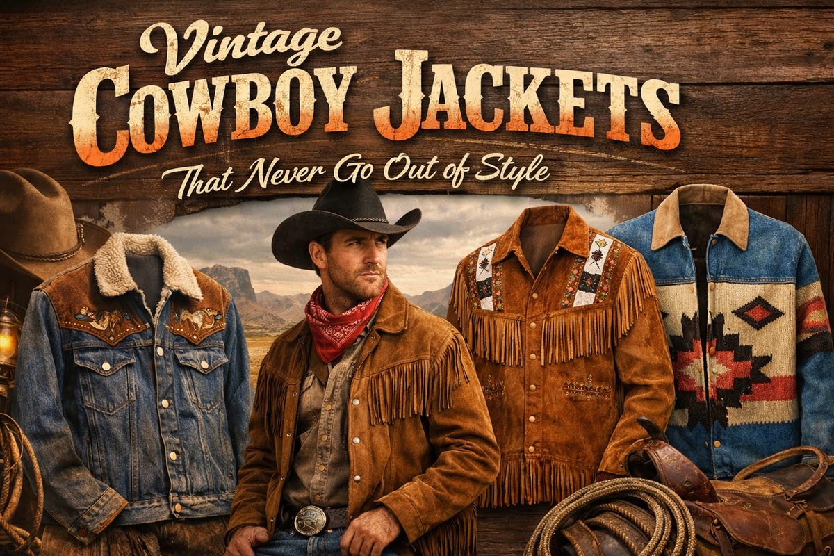 Vintage Cowboy Jackets That Never Go Out of Style - Wild West Wears