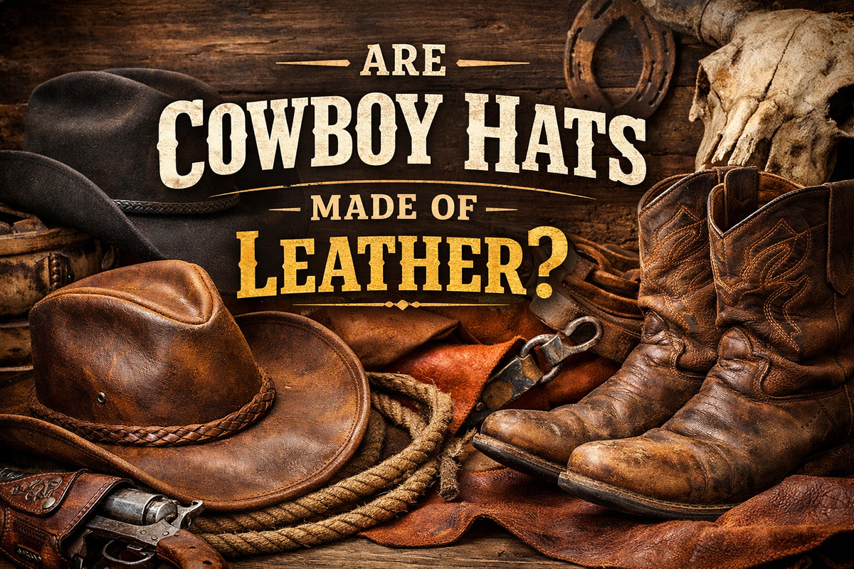 Are Cowboy Hats Made of Leather? - Wild West Wears