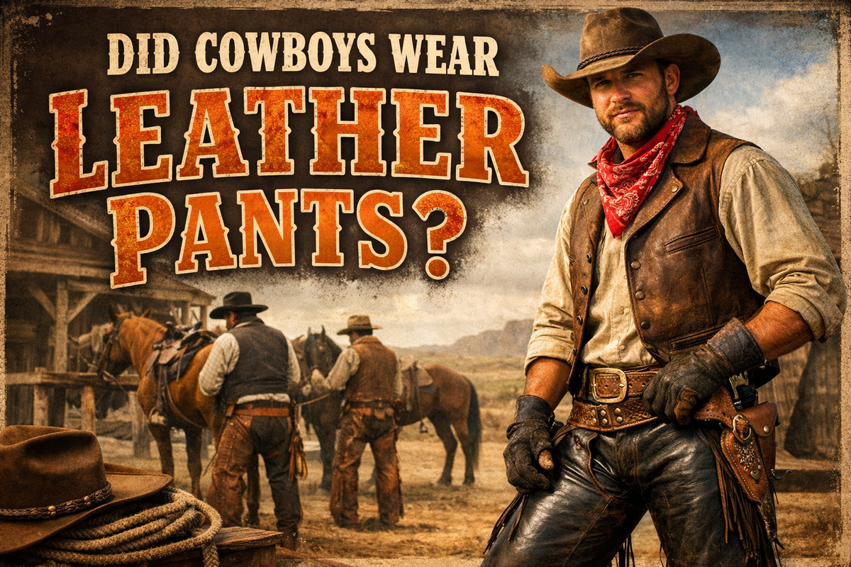 Did Cowboys Wear Leather Pants? - Wild West Wears