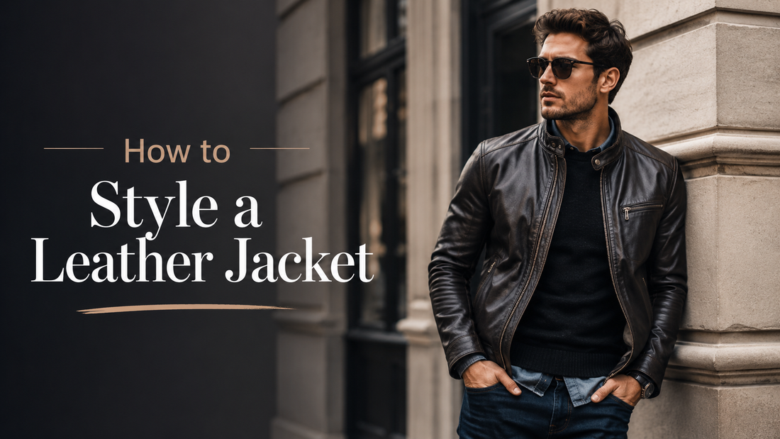 How to Style a Leather Jacket - Wild West Wears