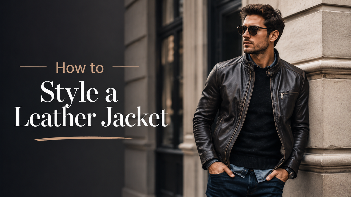 How to Style a Leather Jacket - Wild West Wears
