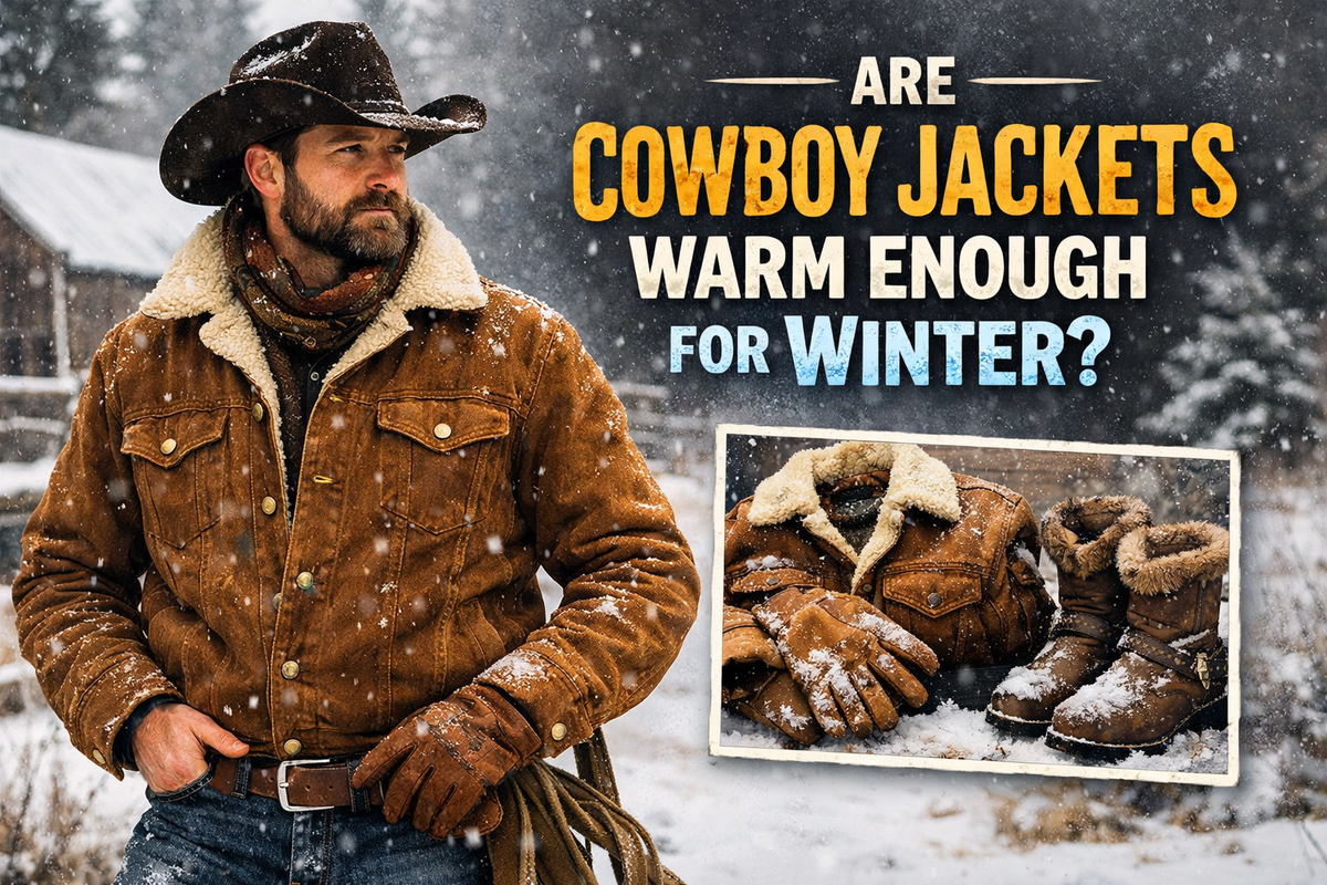 Are Cowboy Jackets Warm Enough for Winter? - Wild West Wears