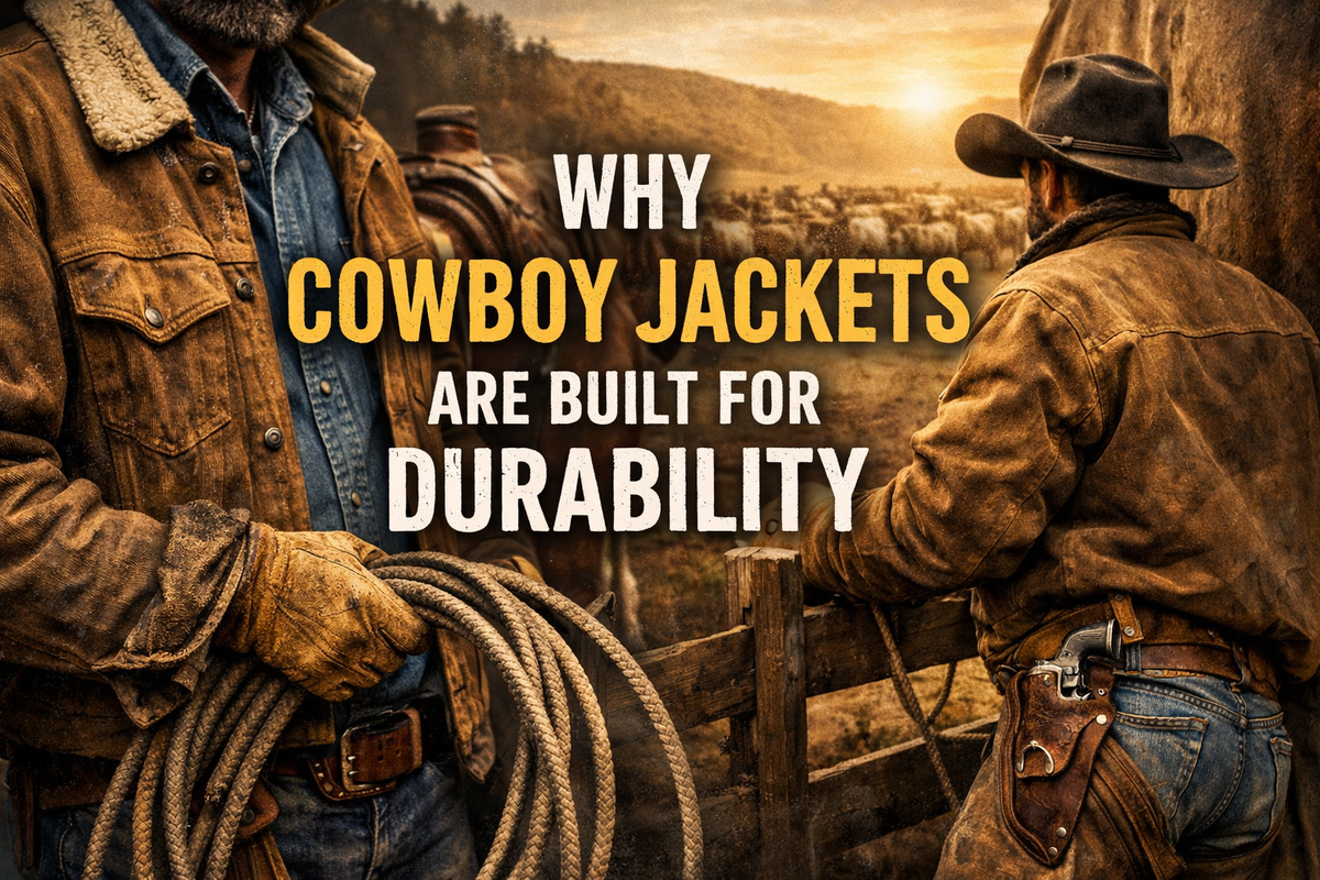 Why Cowboy Jackets Are Built for Durability - Wild West Wears