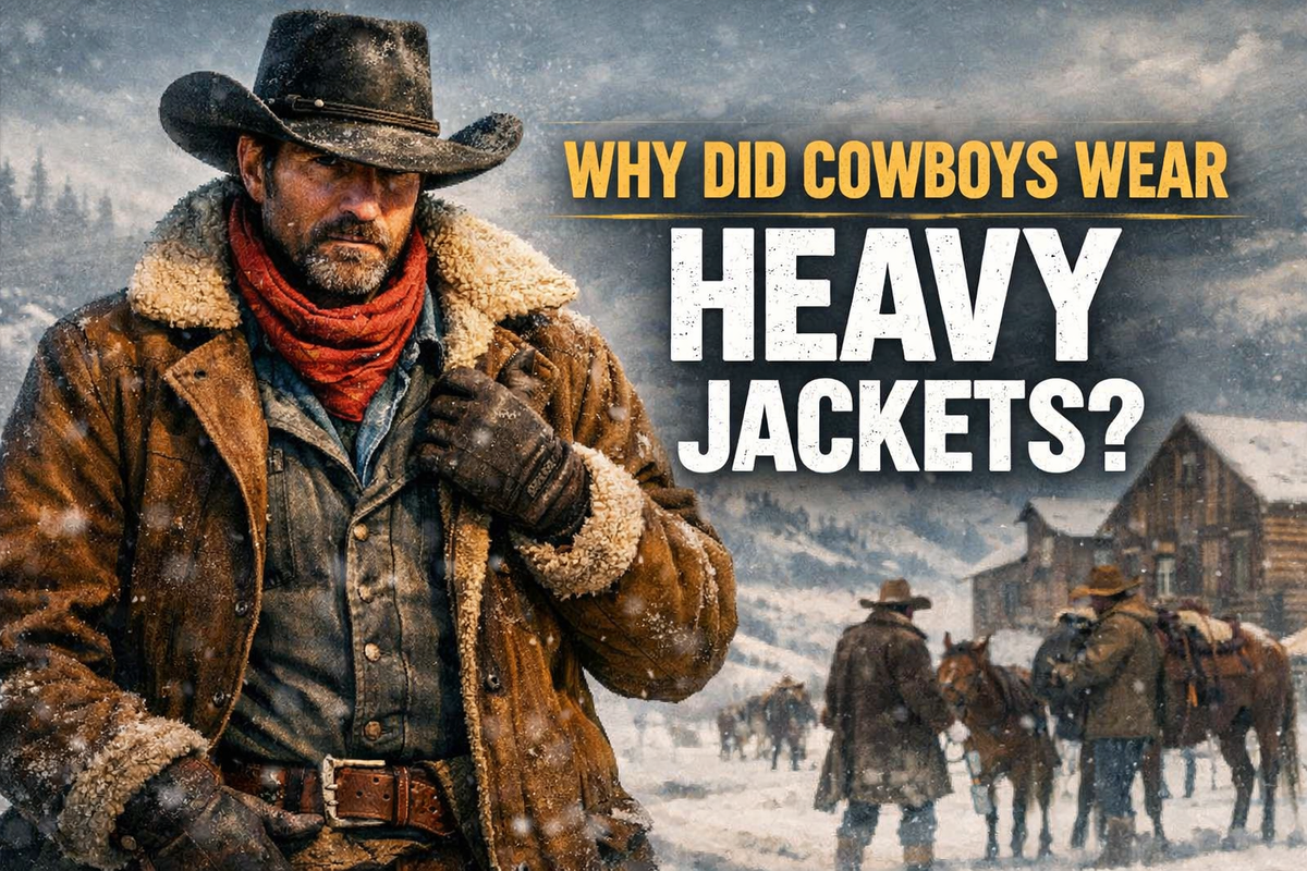 Why Did Cowboys Wear Heavy Jackets? - Wild West Wears