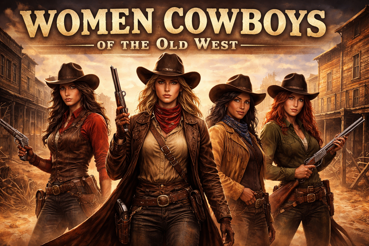 Women Cowboys of the Old West - Wild West Wears