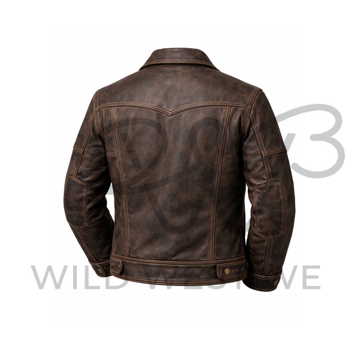 Heavy Duty Ranch Leather Jacket for Men