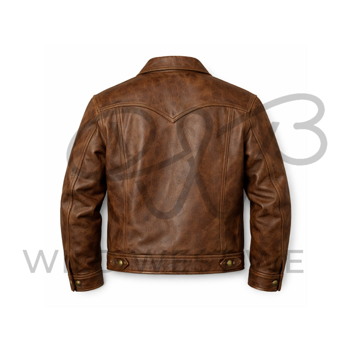 Men’s Old West Vintage Leather Jacket