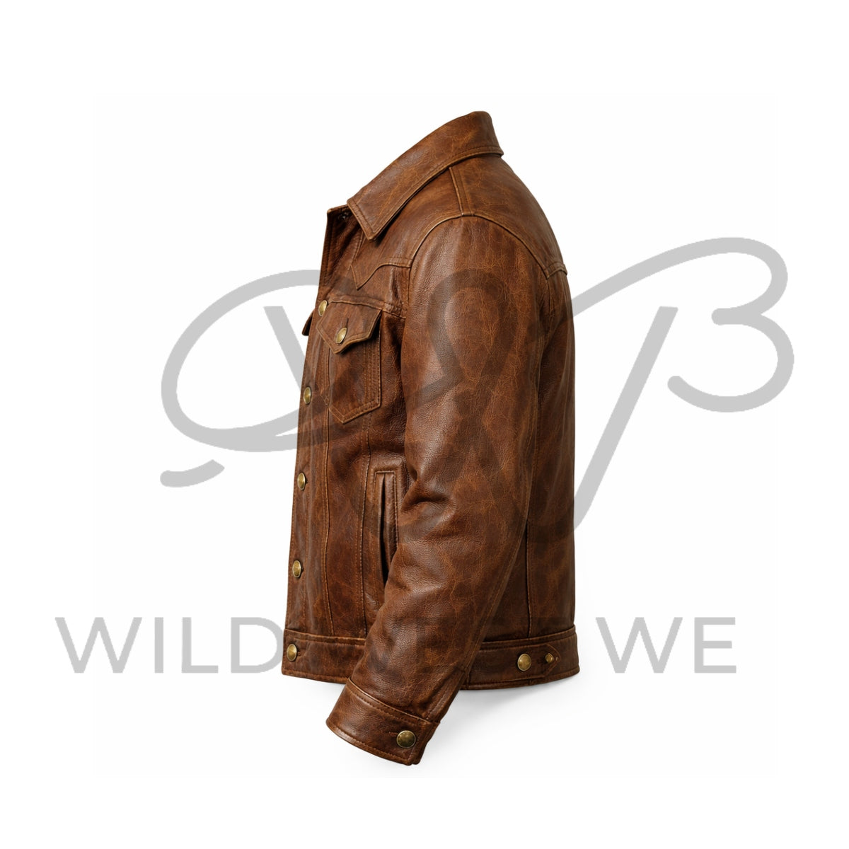 Men’s Old West Vintage Leather Jacket