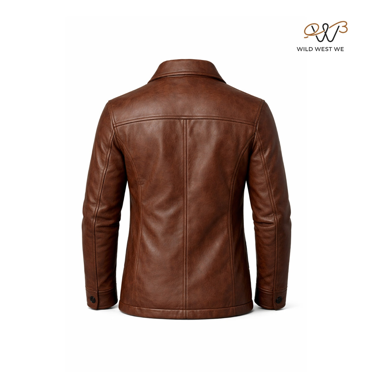 Men’s Brown Classic Leather Jacket