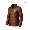 Men’s Brown Classic Leather Jacket