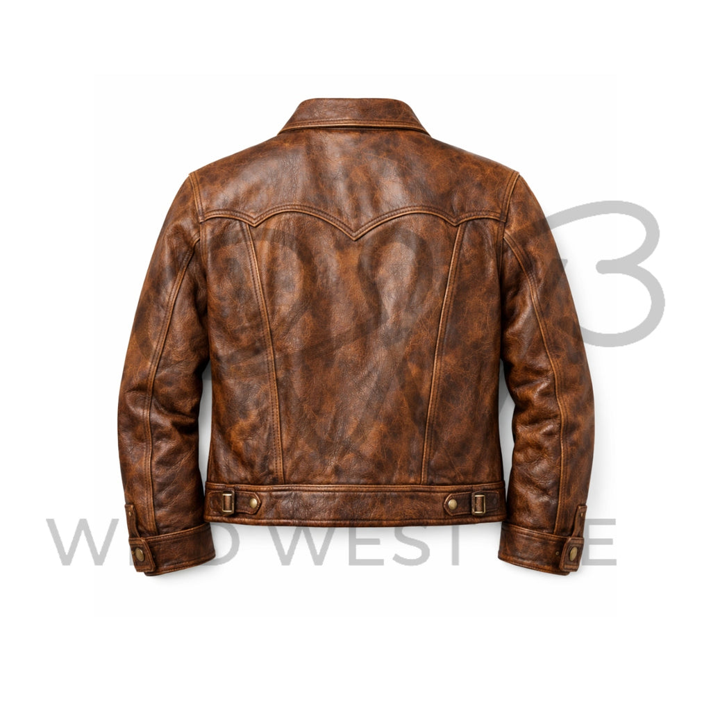 Men’s Western Frontier Leather Jacket