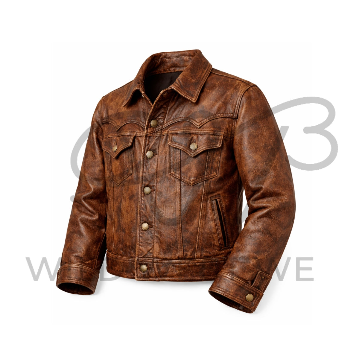 Men’s Western Frontier Leather Jacket