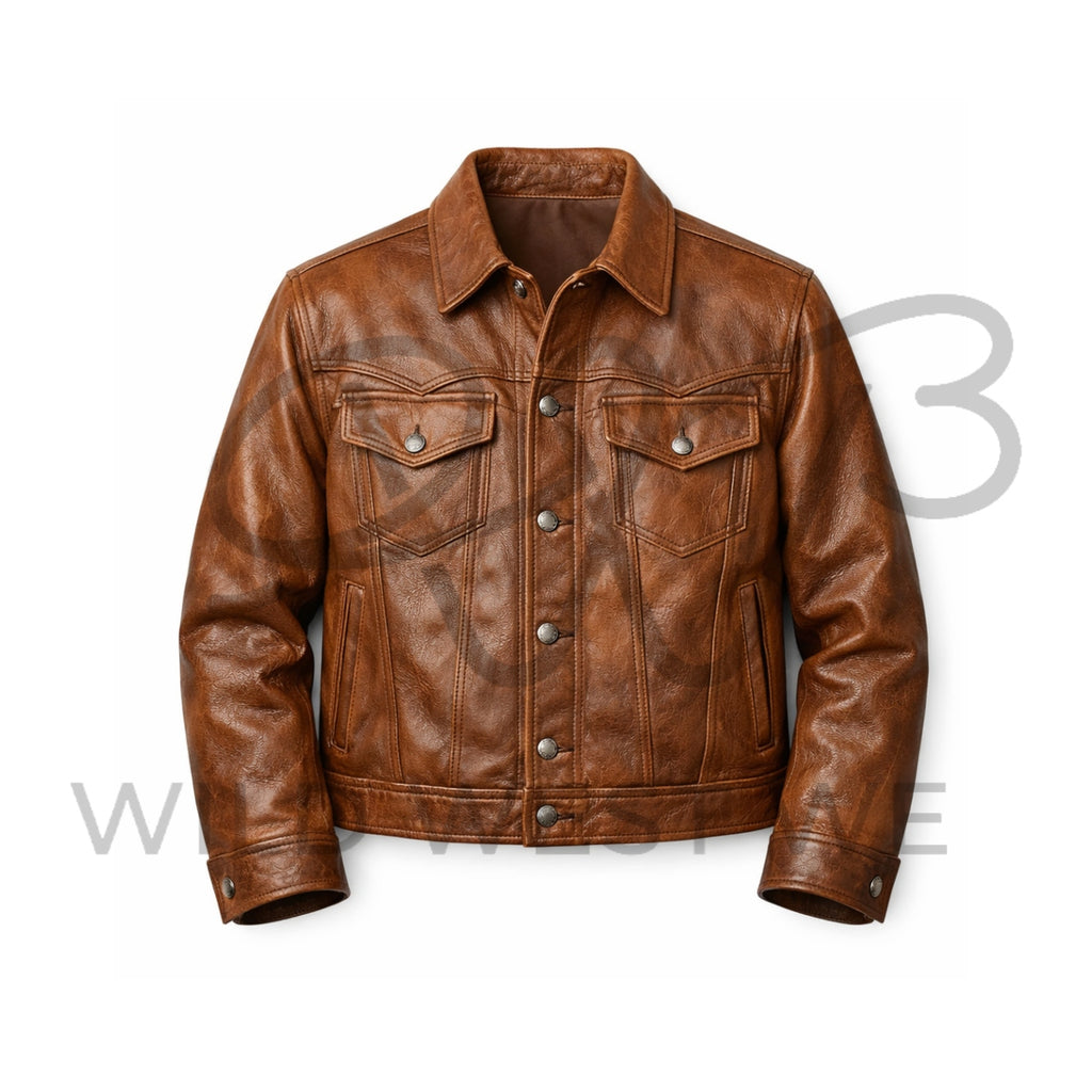 Men’s Western Heritage Leather Jacket