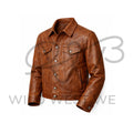 Men’s Western Heritage Leather Jacket
