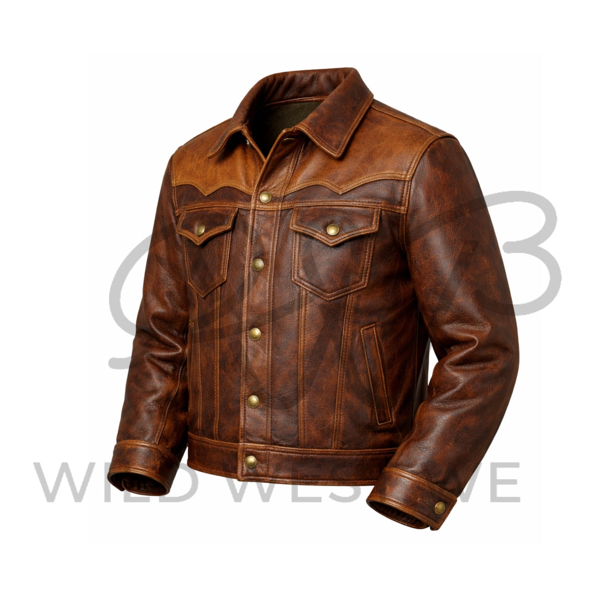 Men’s Western Heritage Ranch Leather Jacket