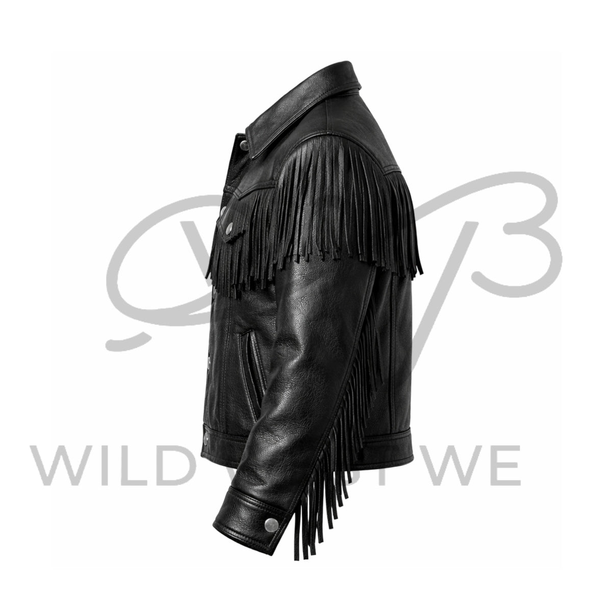 Men’s Western Fringe Leather Jacket