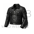 Men’s Western Fringe Leather Jacket