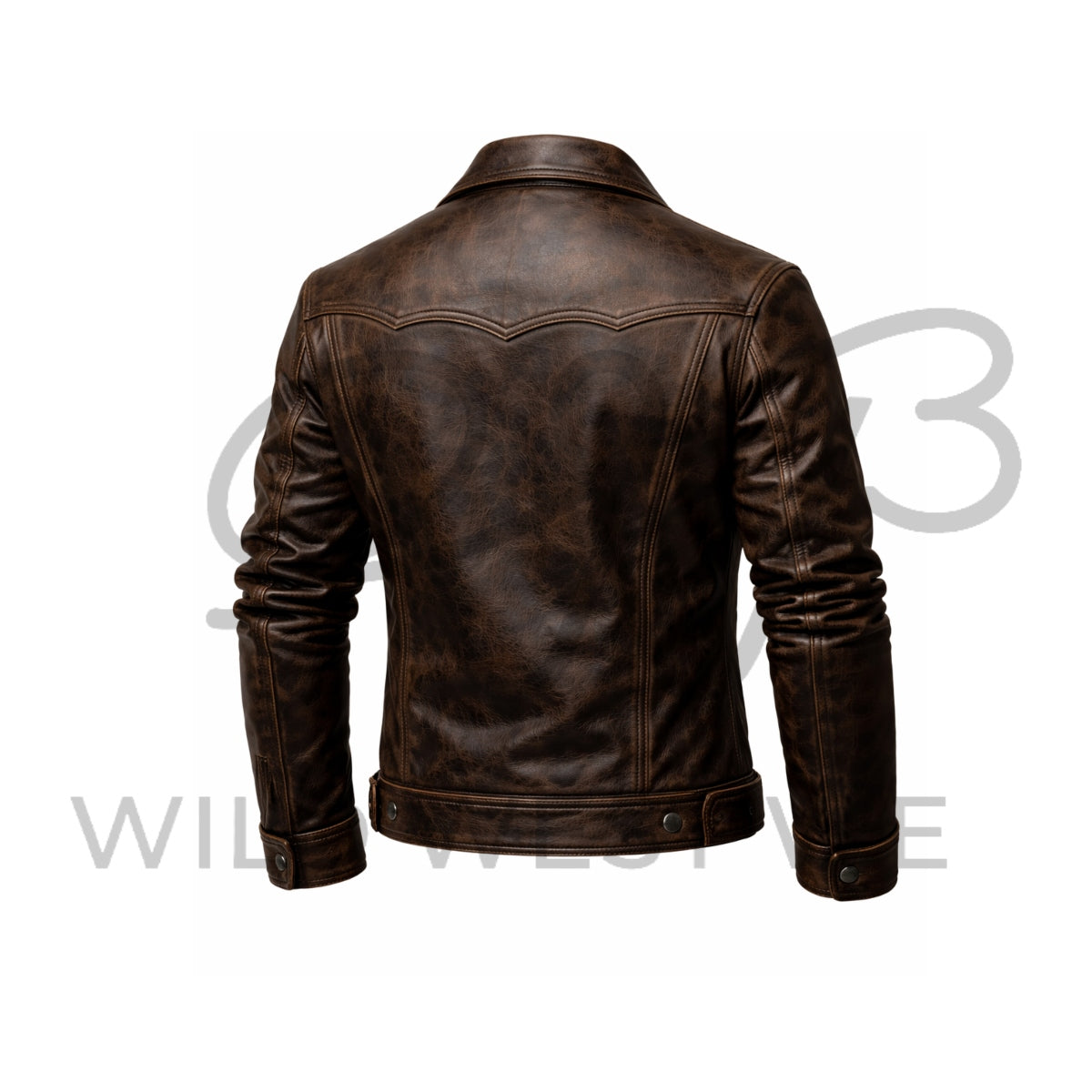 Men’s Western Outlaw Leather Jacket