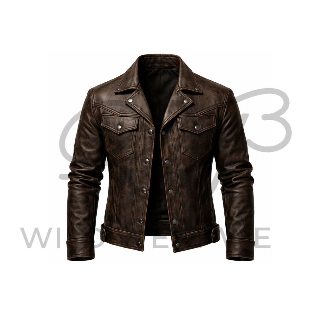 Men’s Western Outlaw Leather Jacket