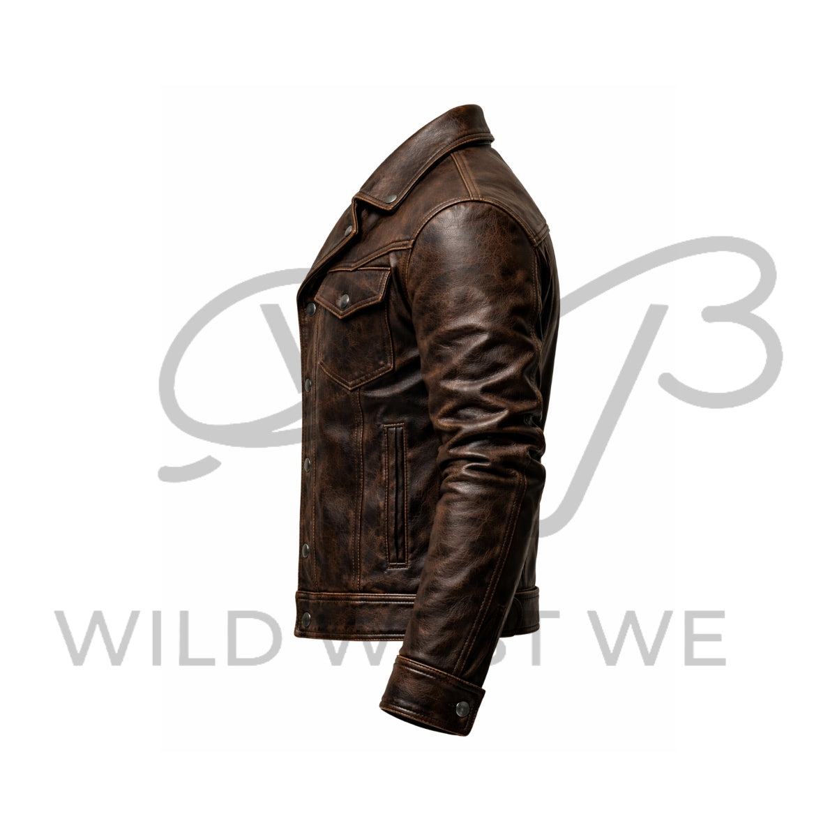 Men’s Western Outlaw Leather Jacket