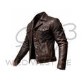 Men’s Western Outlaw Leather Jacket