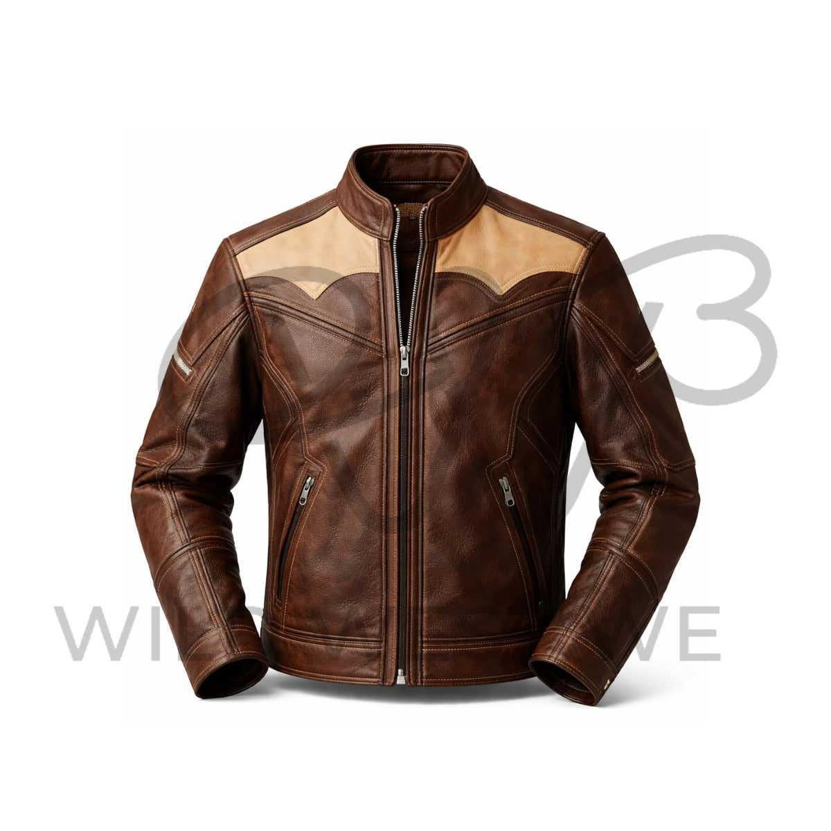 Men’s Western Rodeo Leather Jacket