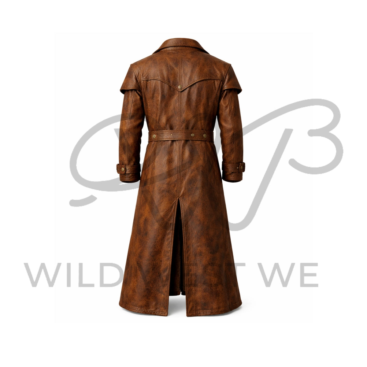 Women’s Western Rustic Leather Coat