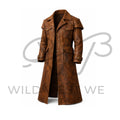 Women’s Western Rustic Leather Coat