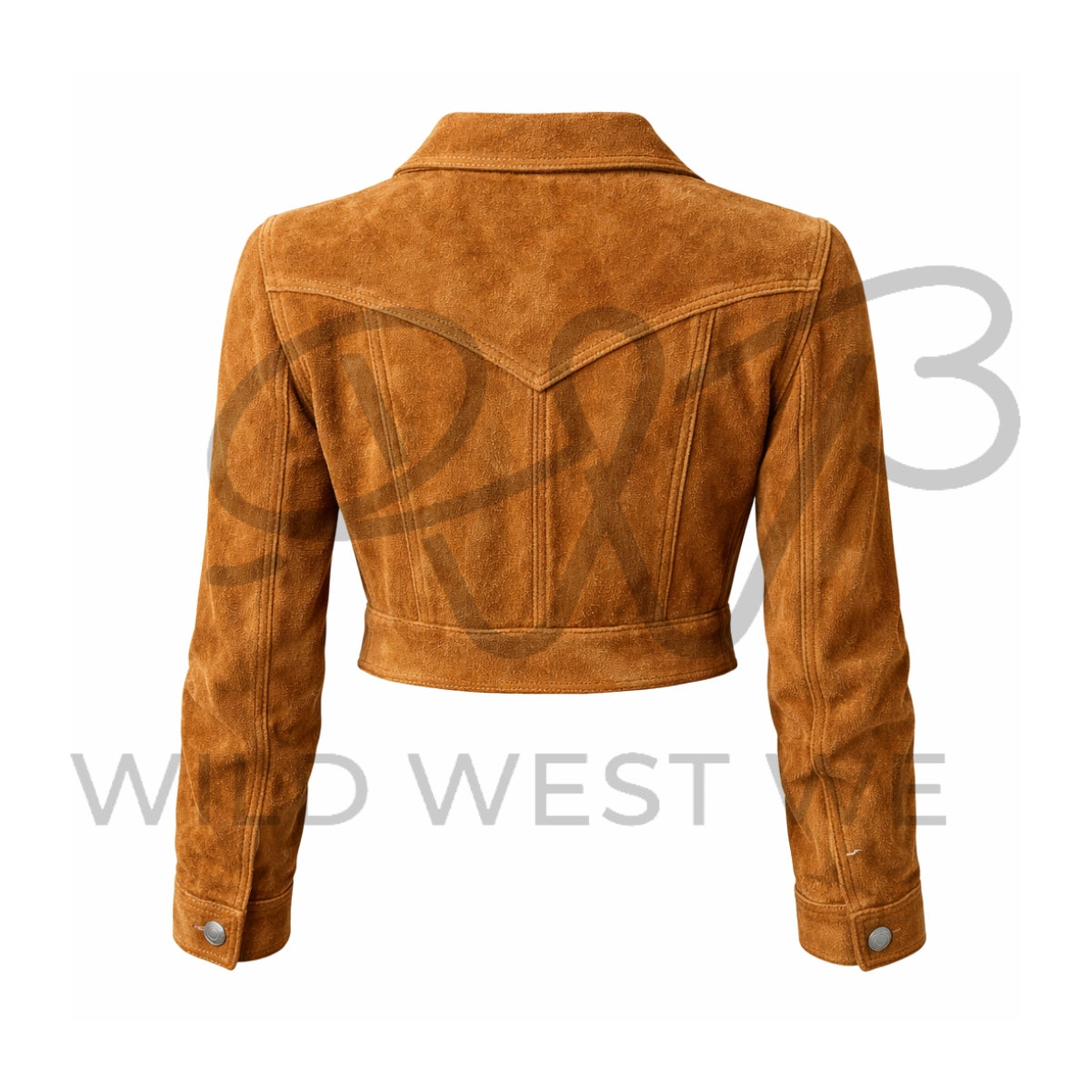 Women’s Cropped Suede Western Jacket