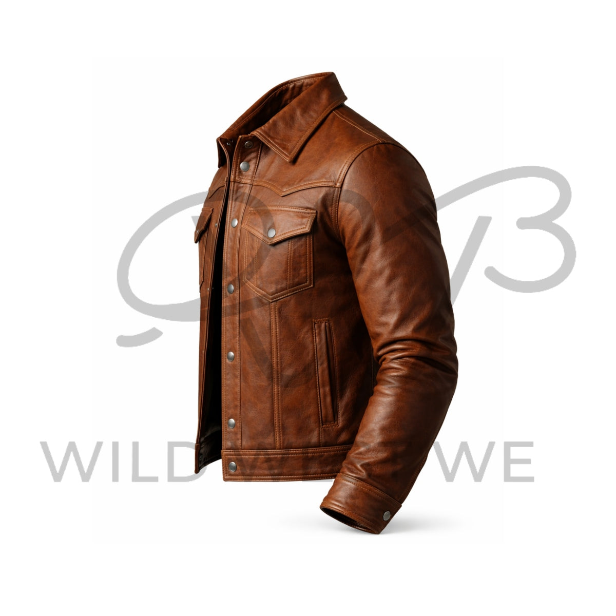 Men’s Classic Cowboy Leather Jacket