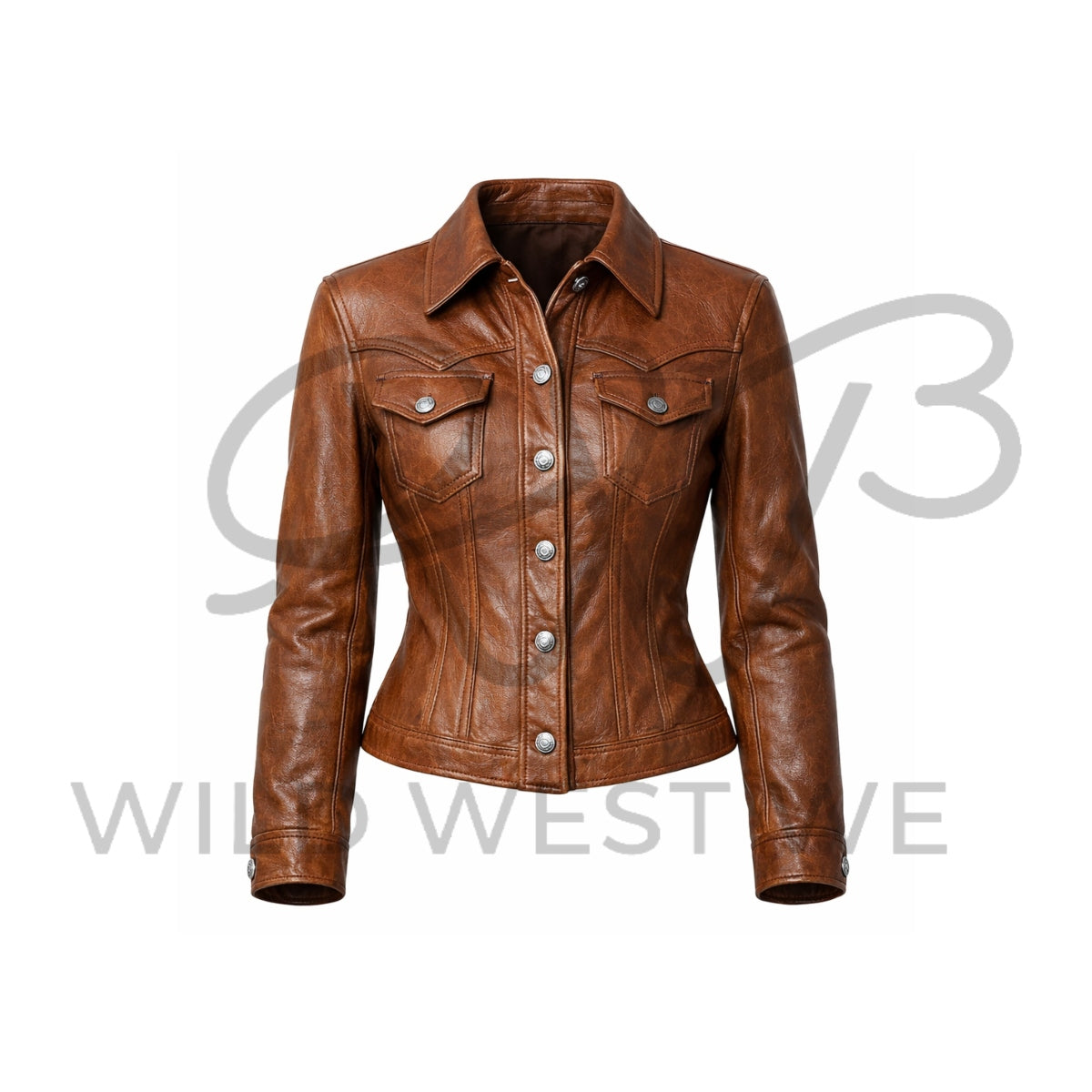 Women’s Classic Western Leather Jacket